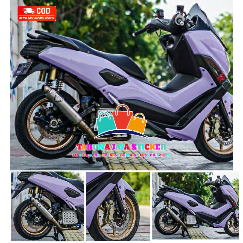 stiker skotlet motor ungu lilac sticker scotlite ungu lilac