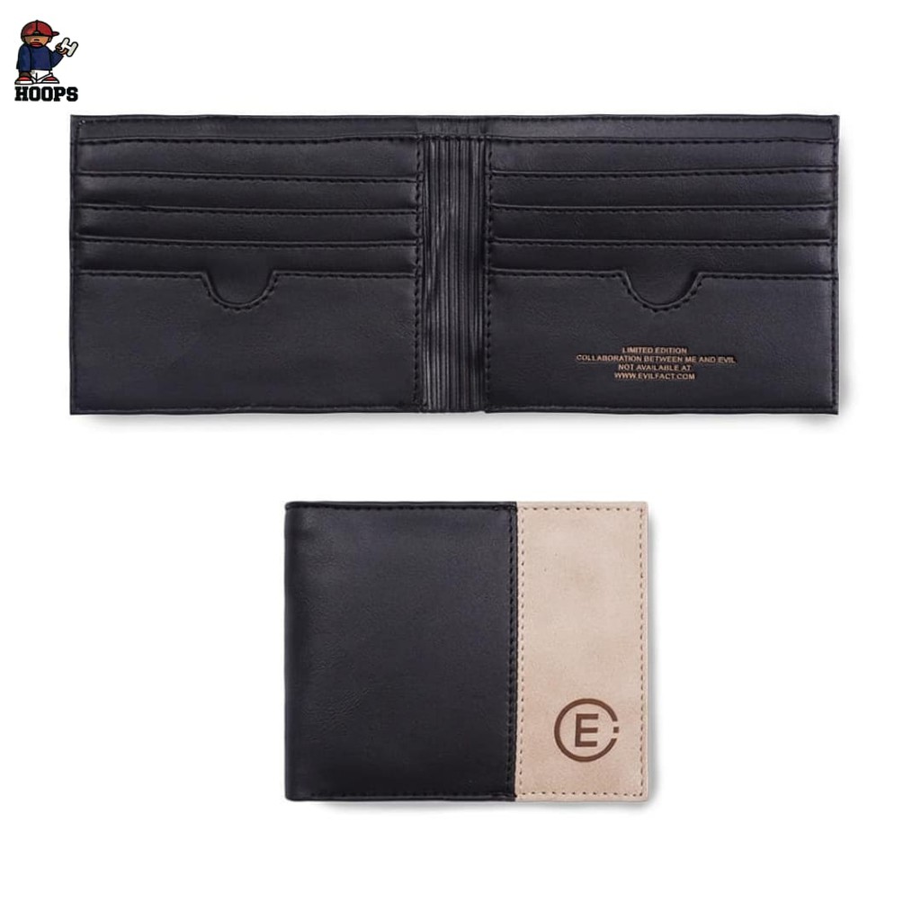 WALLET / DOMPET PRIA DAN WANITA EVIL ARMY "FUSION BLACK KHAKI"