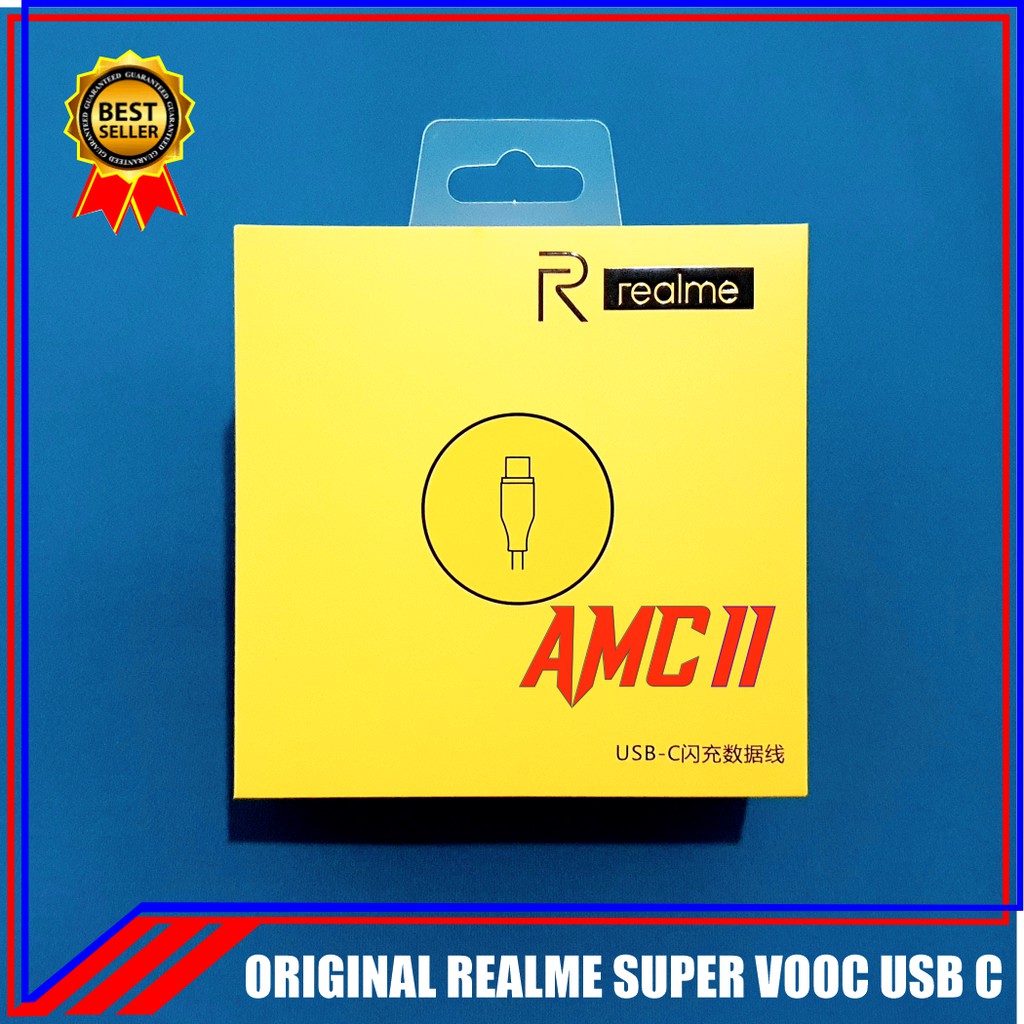 Kabel Data Realme 6 Realme 6 Pro ORIGINAL 100% SUPER VOOC USB C