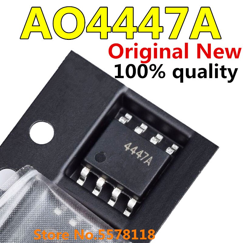 (Ready Stock) 10pcs AO4447A AO4447 4447A sop-8 Chipset