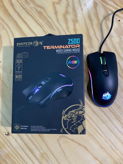 Imperion Terminator Z500 Macro Wired Gaming Mouse