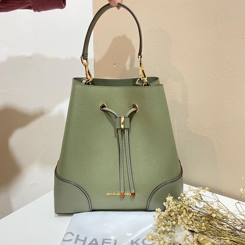 MK michael kors mercer medium army