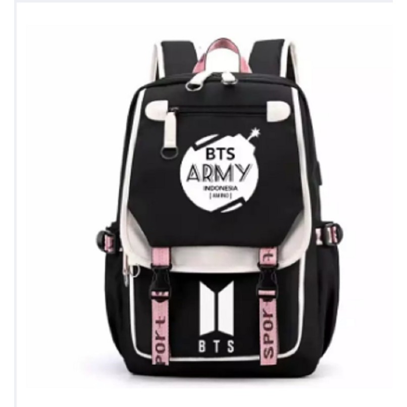 Tas BTS ARMY Anak Tas Sekolah Anak