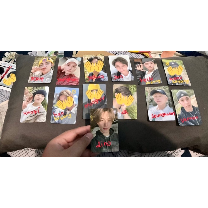 Photocard ITS / In The Soop SEVENTEEN (JUN, SEUNGKWAN, VERNON, MINGYU, WONWOO)