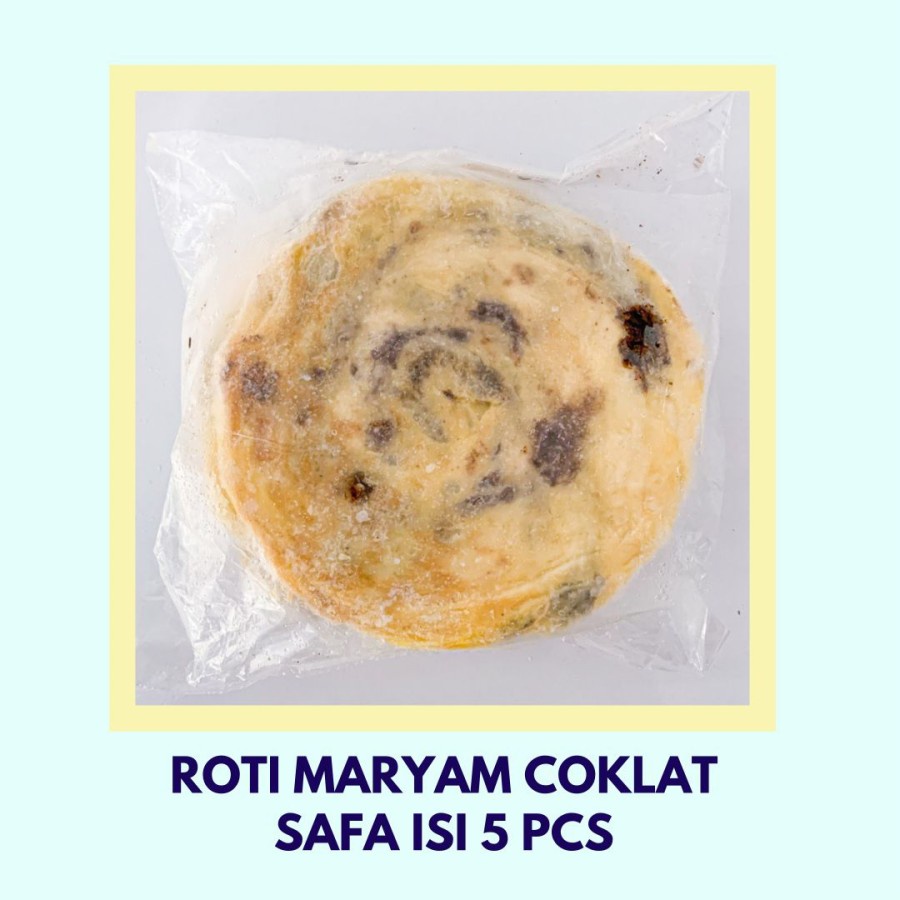 Roti Maryam Safa Rasa Coklat isi 5 pcs - FROZEN FOOD