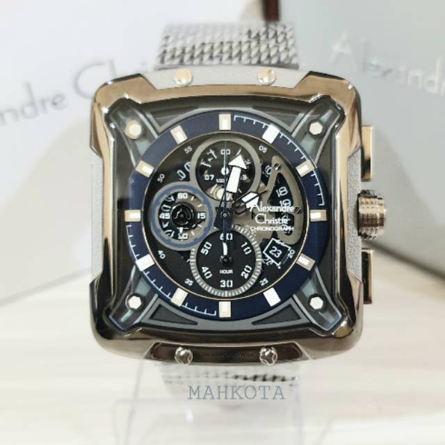 Jam Tangan Pria Alexandre Christie AC3030MC Abu2