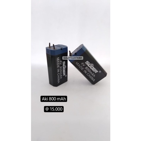 AKI 800 MAh 4volt SUOER