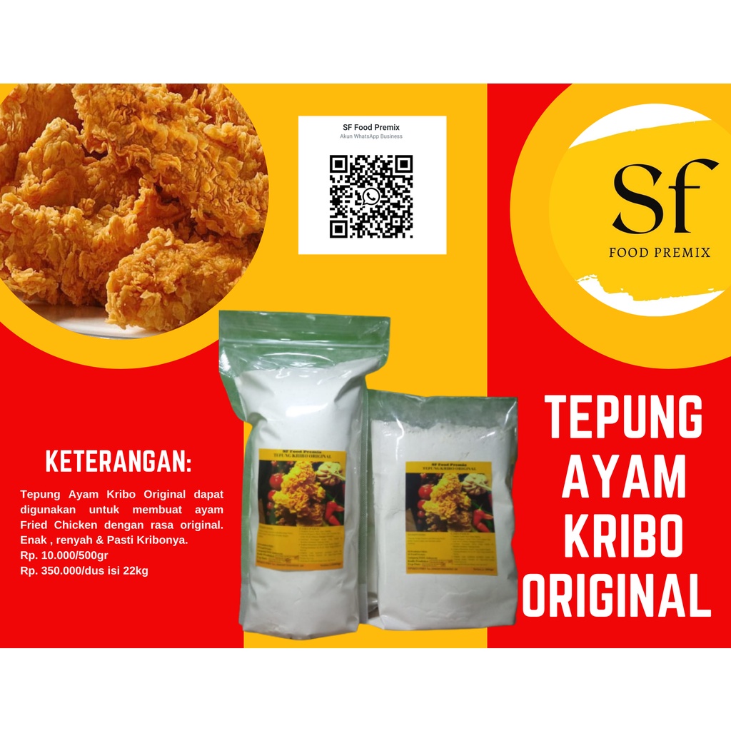 

Tepung Kentucky Kriboo