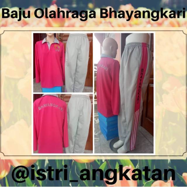 Baju Olahraga Bhayangkari