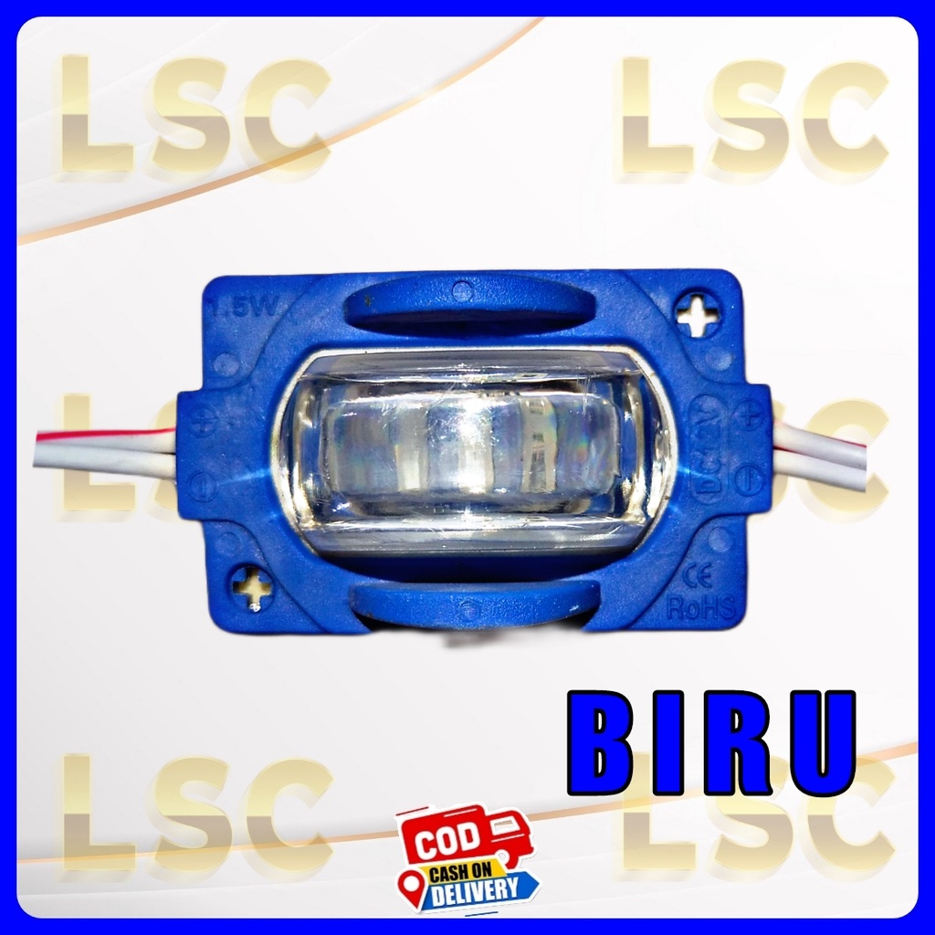 Lampu led Injection 1 mata terang terbaru lampu kolong mobil truk bis dan neon box