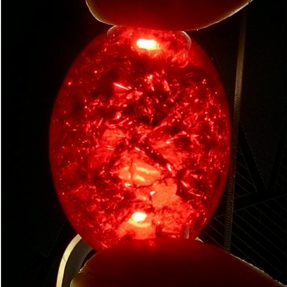 BATU AKIK UNIK PECAH SERIBU MERAH CRYSTAL