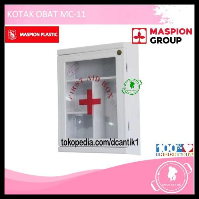 

Promo Spesial - Kotak Obat P3K Mc-11 Maspion (First Aid Box Mc-11)