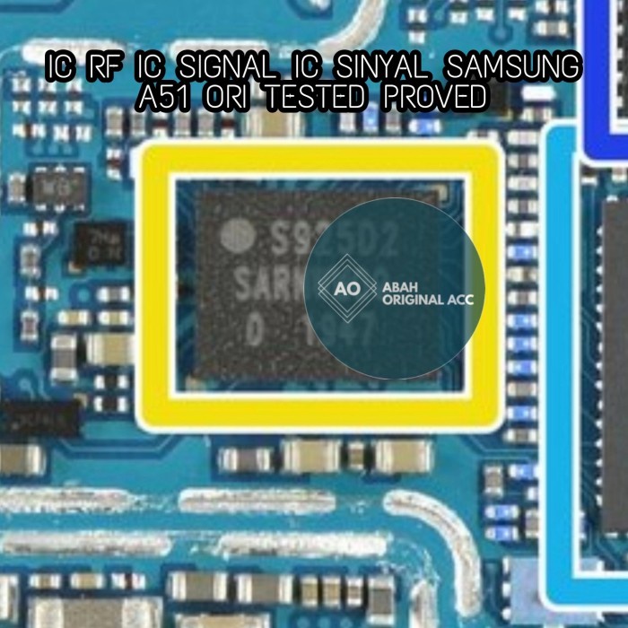 IC RF IC SINYAL SIGNAL SAMSUNG A51 ORI TESTED PROVED