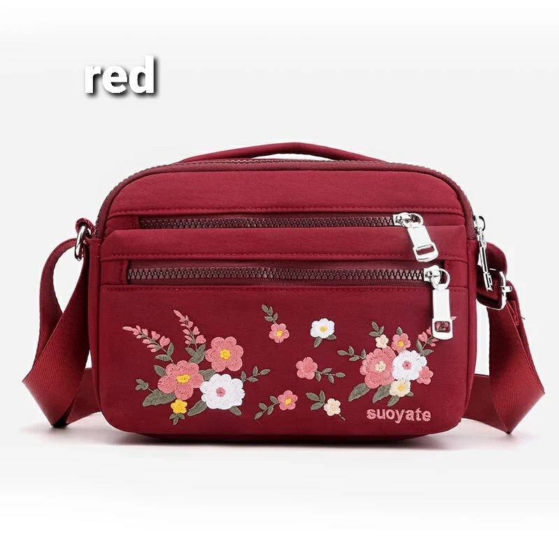 Hot Sale Tas Selempang Wanita Terbaru Motif Tas Wanita Banyak Ruang