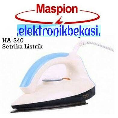 SETRIKA MASPION HA 340 / SETRIKA LISTRIK MASPION HA 340 / MASPION IRON HA 340