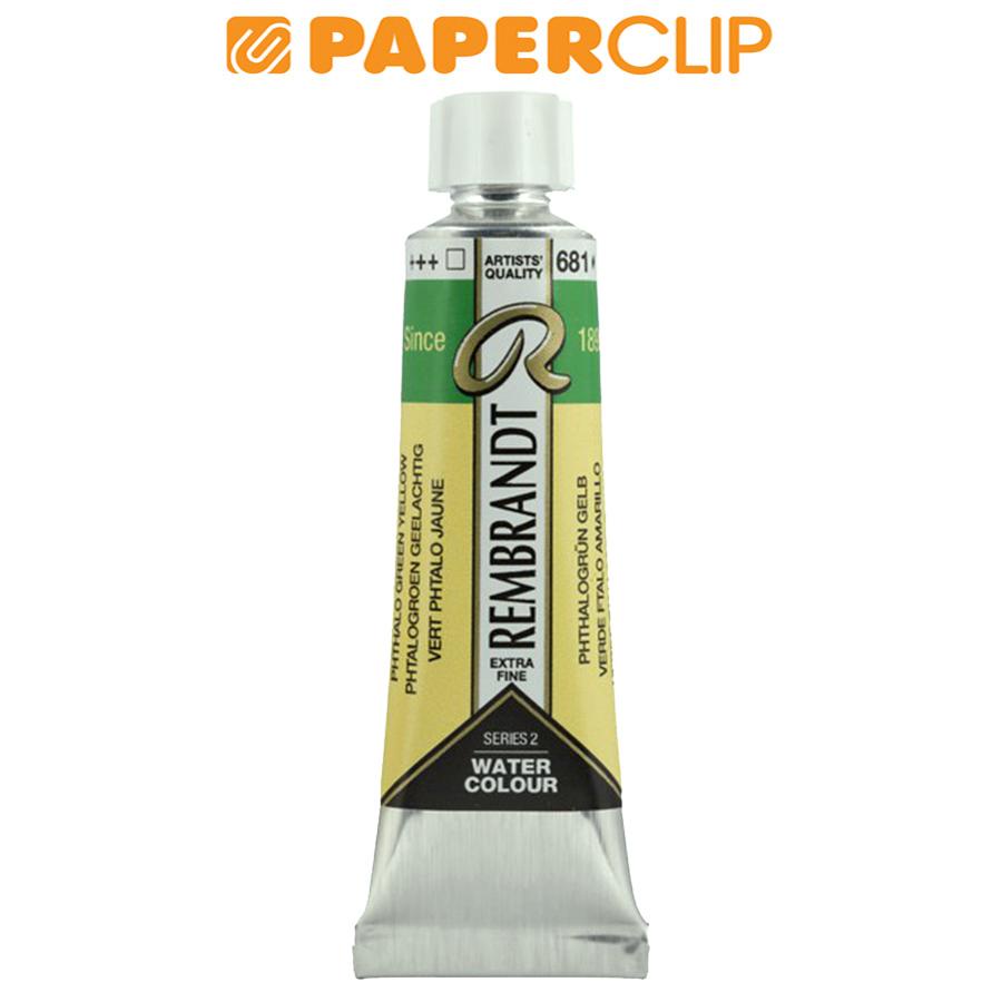 

WATERCOLOR REMBRANDT 05016810 10ML S2 PHTHALO GREEN YELLOW