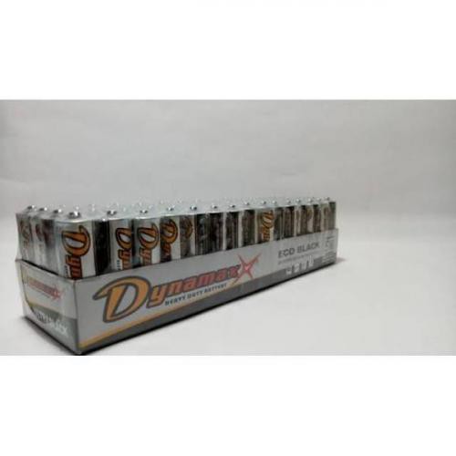 12 BIJI Baterai AA Dynamax Abu Abu SNI - GROSIR BATU BATERAI DYNAMAX ABU- BATERAI JAM DINDING MURAH