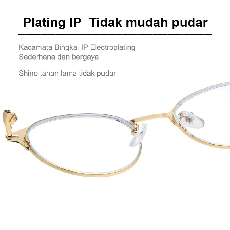 ITS Kacamata Photochromic Perubahan Warna 2 in 1 Fashion Kacamata Hitam Cahaya Anti-Biru Anti Radiasi Cocok untuk bekerja, di luar ruangan, di dalam ruangan