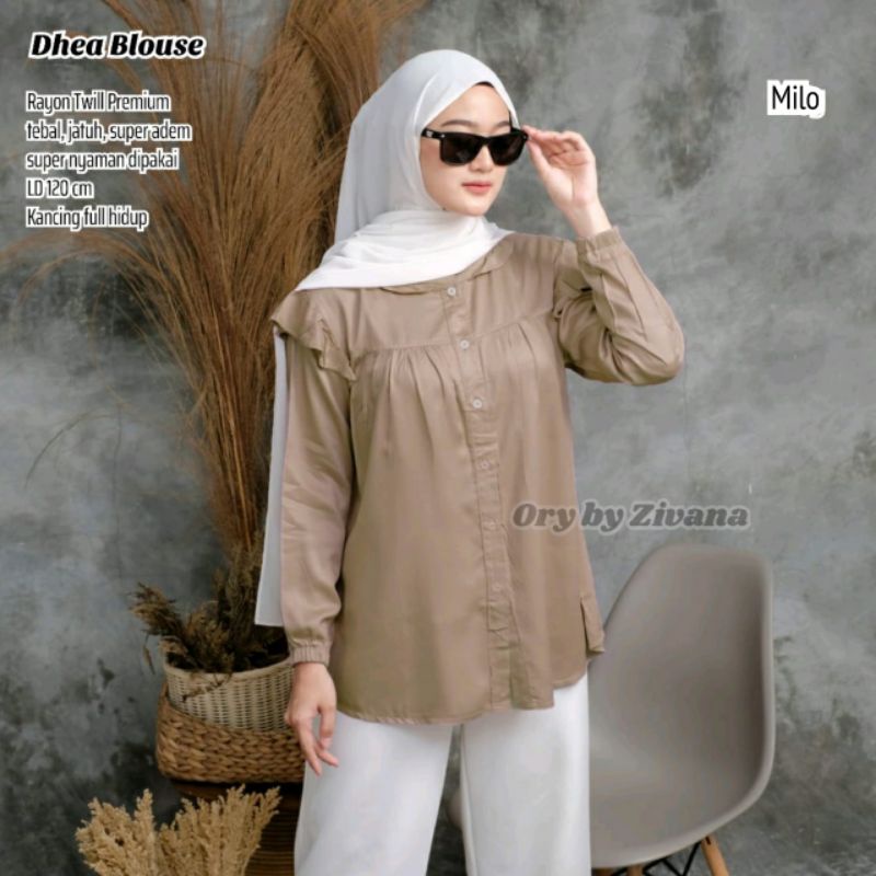 Blouse LD±120cm (XXL) RAYON TWILL PREMIUM //JF5055-7