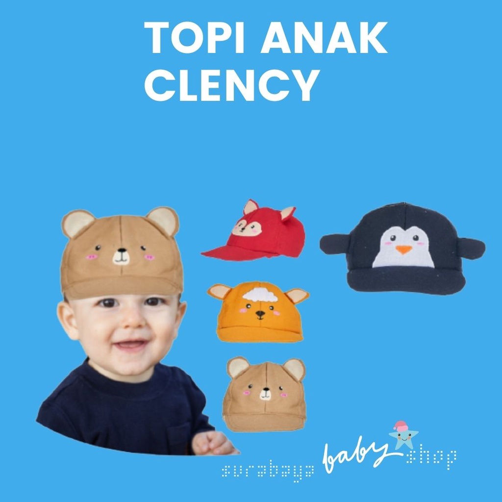 CLENCY TOPI ANAK CLT144