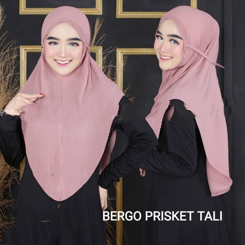 Kayla Store-KERUDUNG INSTAN BERGO PLISKET LIDI-JILBAB INSTAN PLISKET LIDI HITS