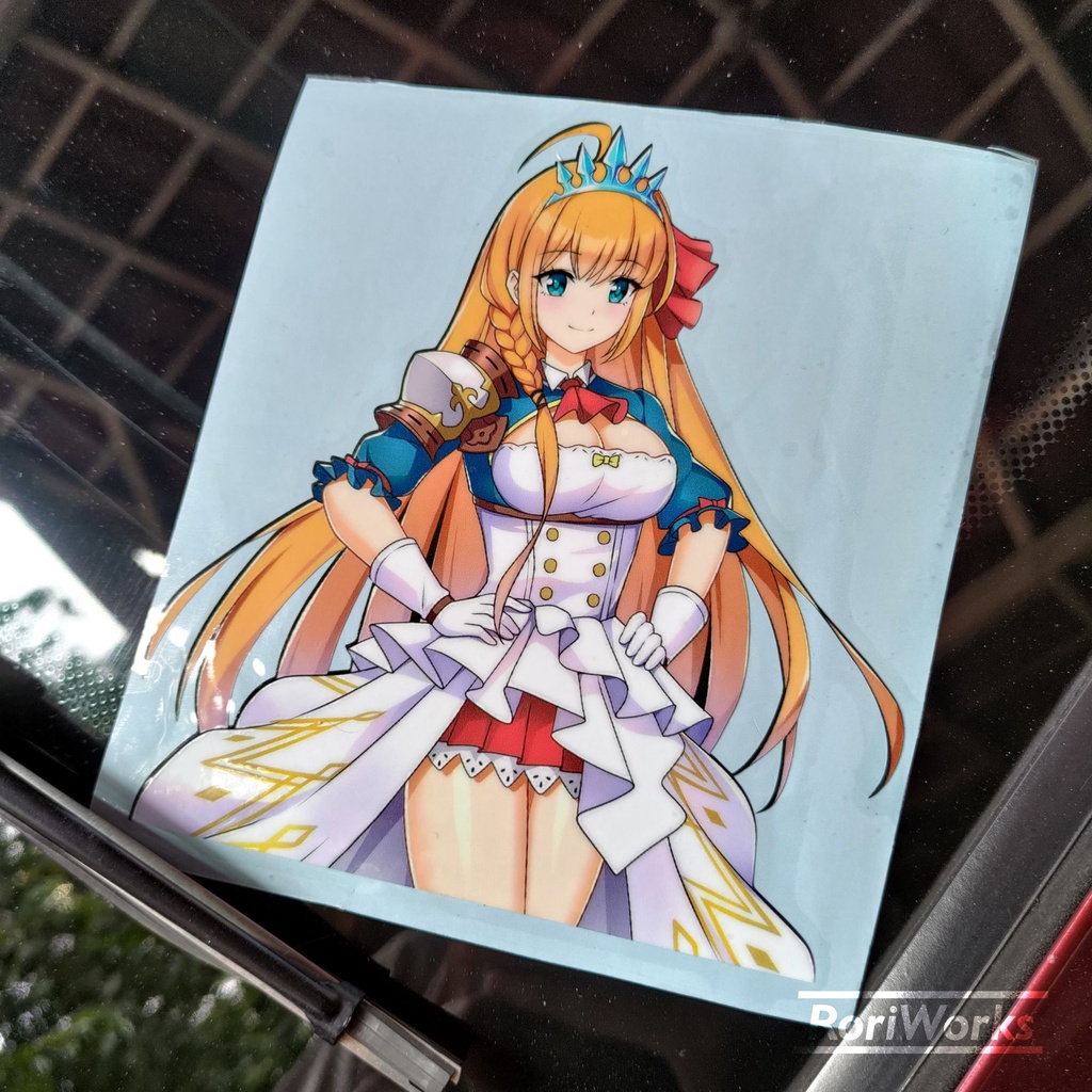 Stiker Kiss cut - Pecorine | Princess Connect