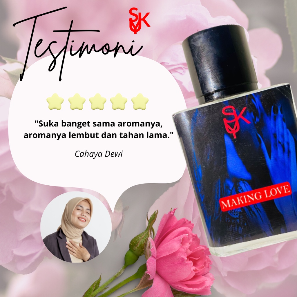 (𝐆𝐫𝐚𝐭𝐢𝐬 𝐄𝐦𝐚𝐬) 𝑷𝒂𝒓𝒇𝒖𝒎𝒆 𝒀𝑼𝑲𝑺 𝑴𝑨𝑲𝑰𝑵𝑮 𝑳𝑶𝑽𝑬 Eau De Wanita Tahan lama dan Wangi Parfum Aromanya khas &amp; fresh tahan lama 12jam parfum Bad Pngens 3 Aroma jasmine vanilla Original parfum cowok wangi tahan lama