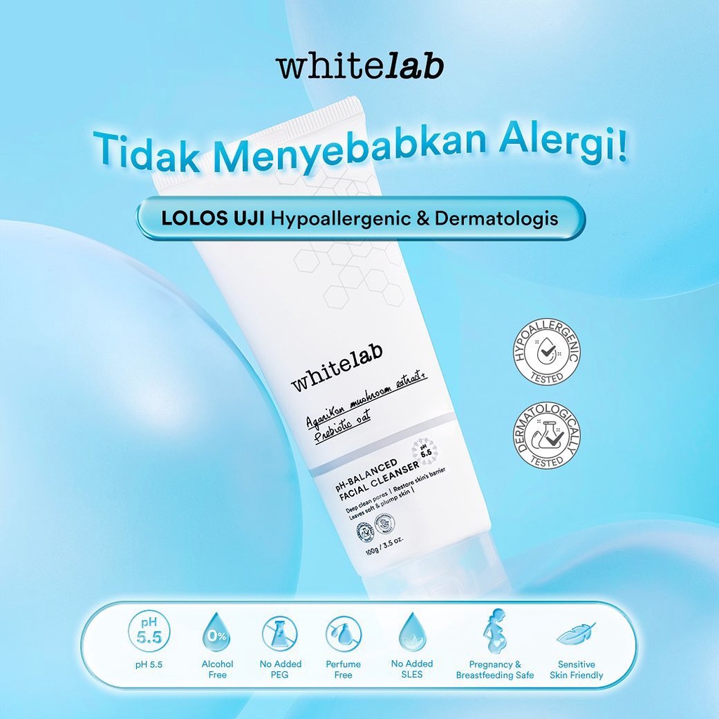 WHITELAB Brightening Facial Wash - Cleanser WHITELAB - Face Wash WHITE LAB - ph balanced facial wash-1