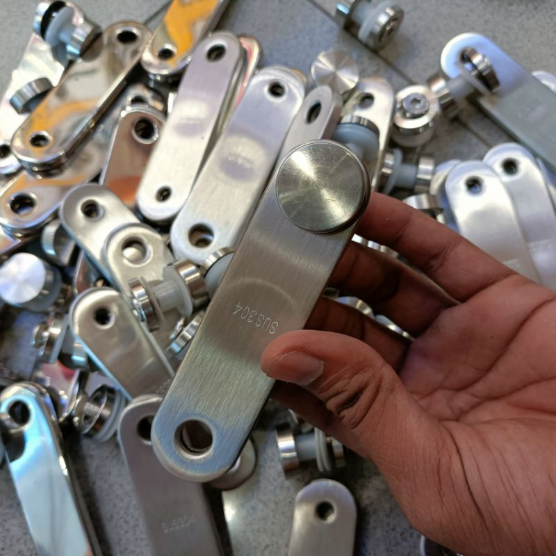Sayap Railing Single tangga balkon sus 304