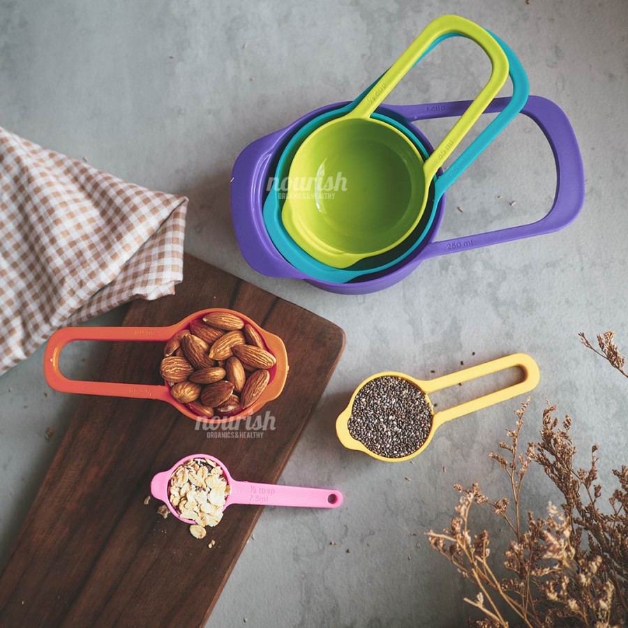 6in1 Measuring Spoon Cup Set Sendok Takar Ukur BPA-Free