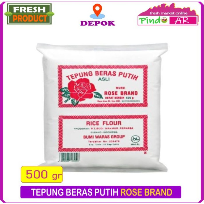 

TEPUNG BERAS PUTIH MURNI ROSE BRAND