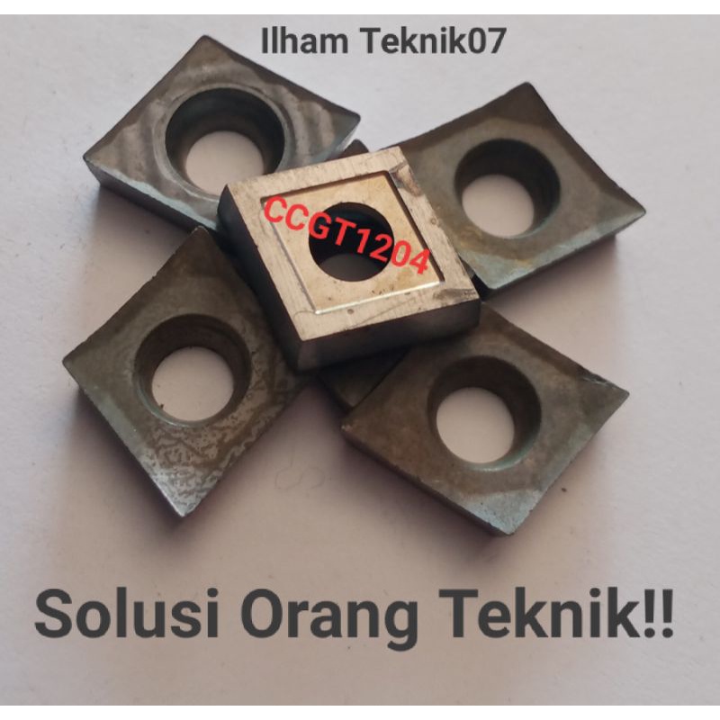 INSERT CCGT1204 BUAT ALMUNIUM PISAU BUAT ALMUNIUM PISAU BUBUT MATA HOLDER ALMUNIUM INSERT SEKEN PISA