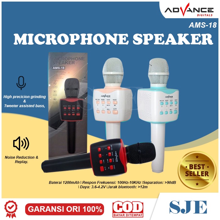Microphone Speaker Mikrofon Speaker Bluetooth Karaoke Spiker Bluetooth Speaker Bluetooth Mic