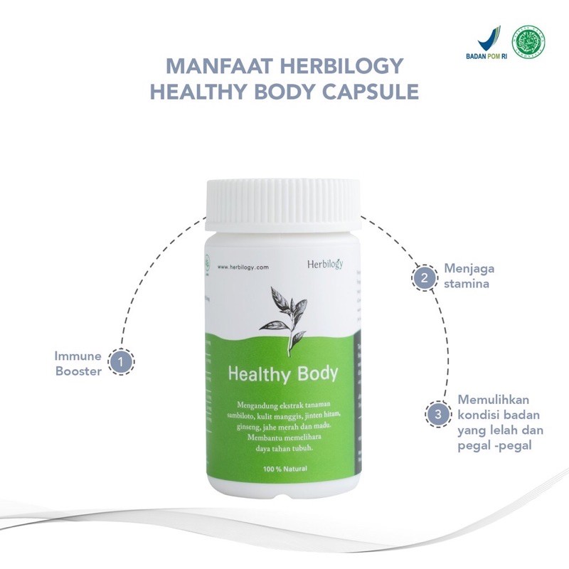 HERBILOGY HEALTHY BODY CAPSULE