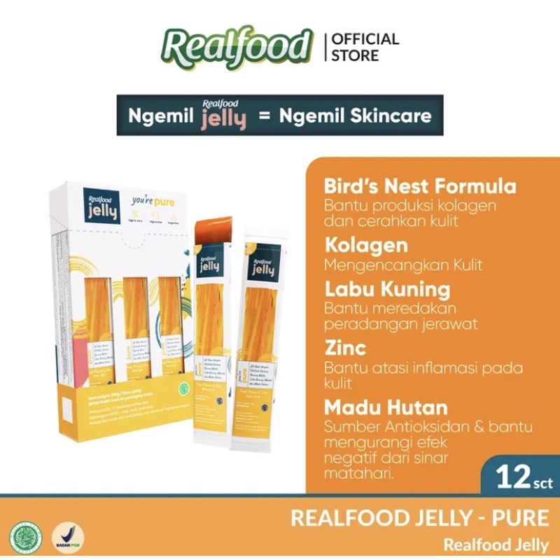 

Realfood Jelly pure Formula