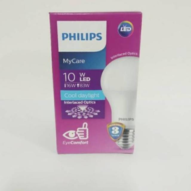 Lampu Philips LED 10 Watt Cool Daylight