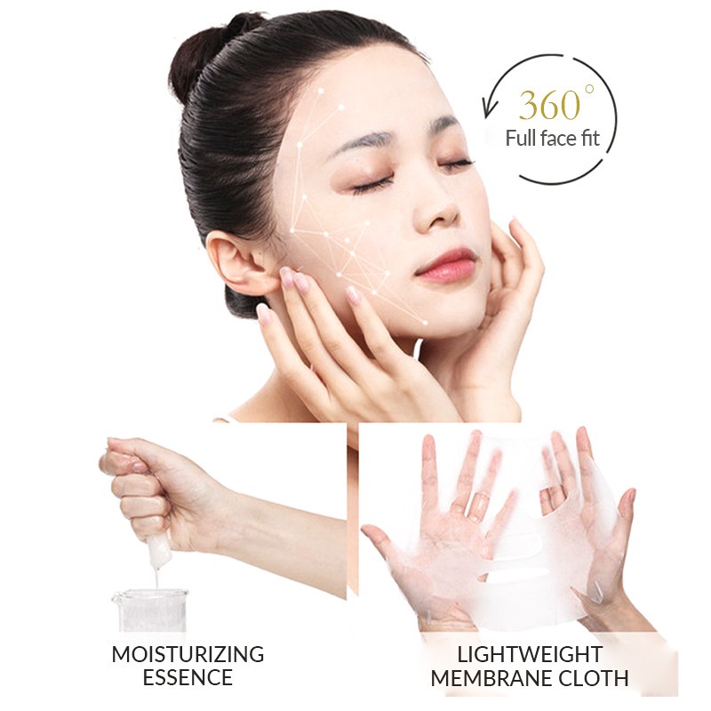 ALIJOJO【BPOM】BIOAQUA sheet mask Brightening Hydrating Essence face Mask