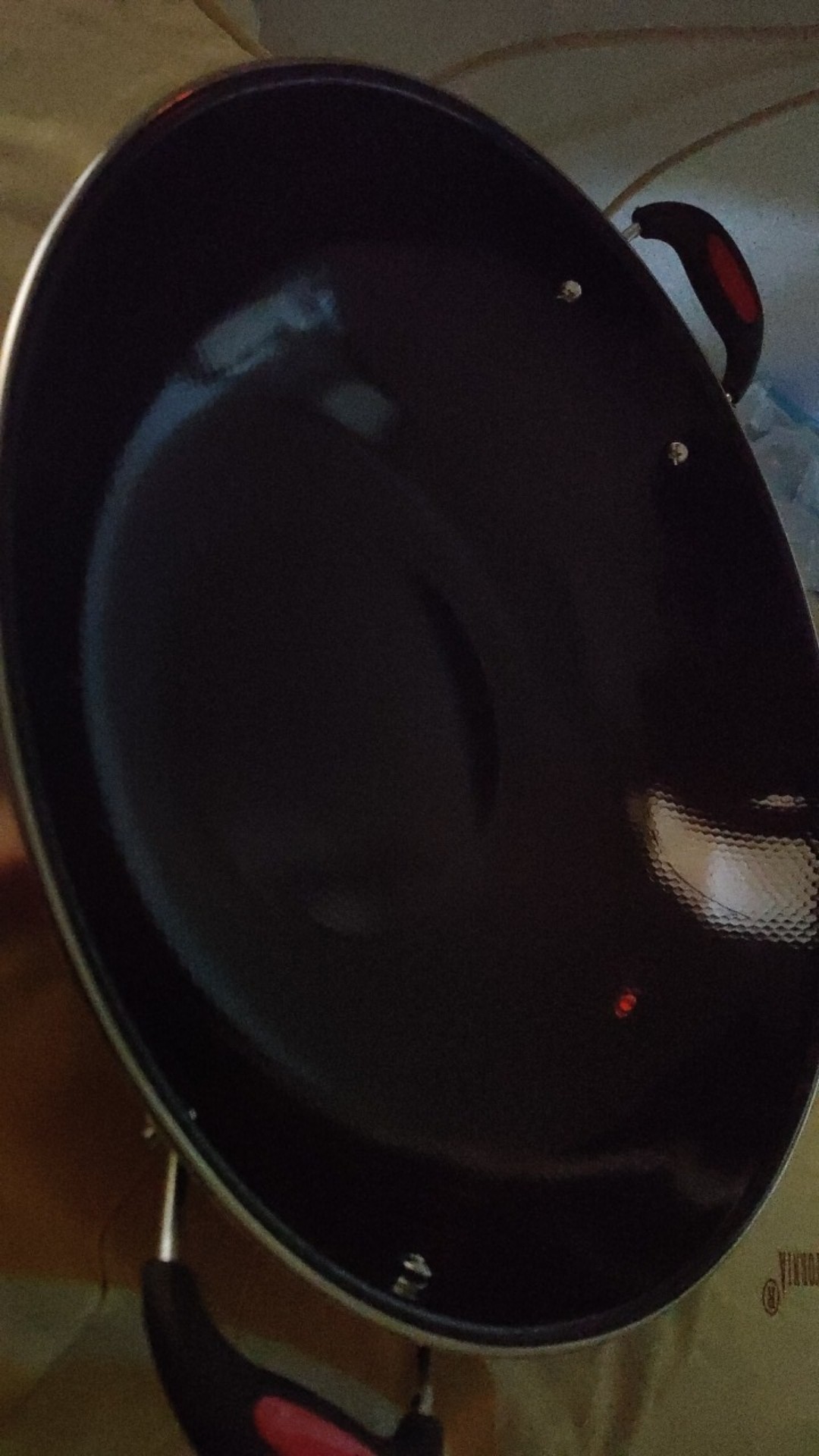 Wajan Enamel Kuping 34 Cm & 36 Cm Anti Lengket