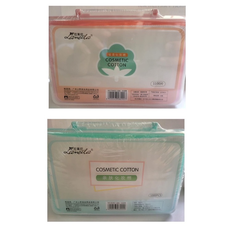 [KAPAS BOX] LAMEILA MAKE UP COTTON PADS FACIAL SOFT / KAPAS PEMBERSIH WAJAH