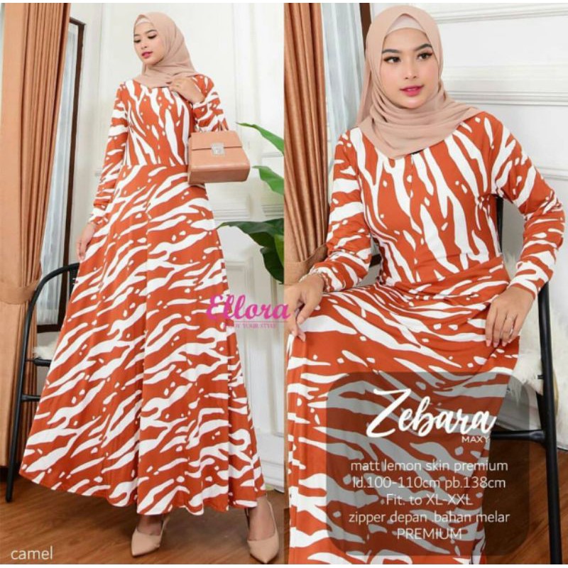 ZEBARA Maxy - Gamis Lemon Skin Premium Busui / R.12 - 035-5391