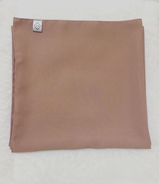 Jilbab Segiempat polos milo / jilbab segiempat wolfis