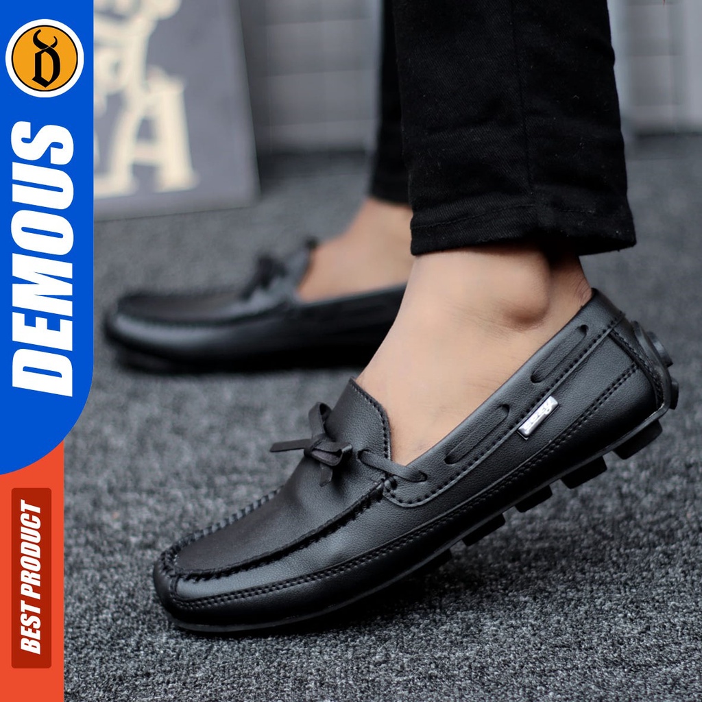 DEMOUS Moritz - Sepatu Formal Pantopel Slop Kerja Pria