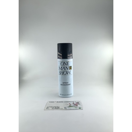 ONE MAN SHOW SPRAY DEODORANT 125 ML