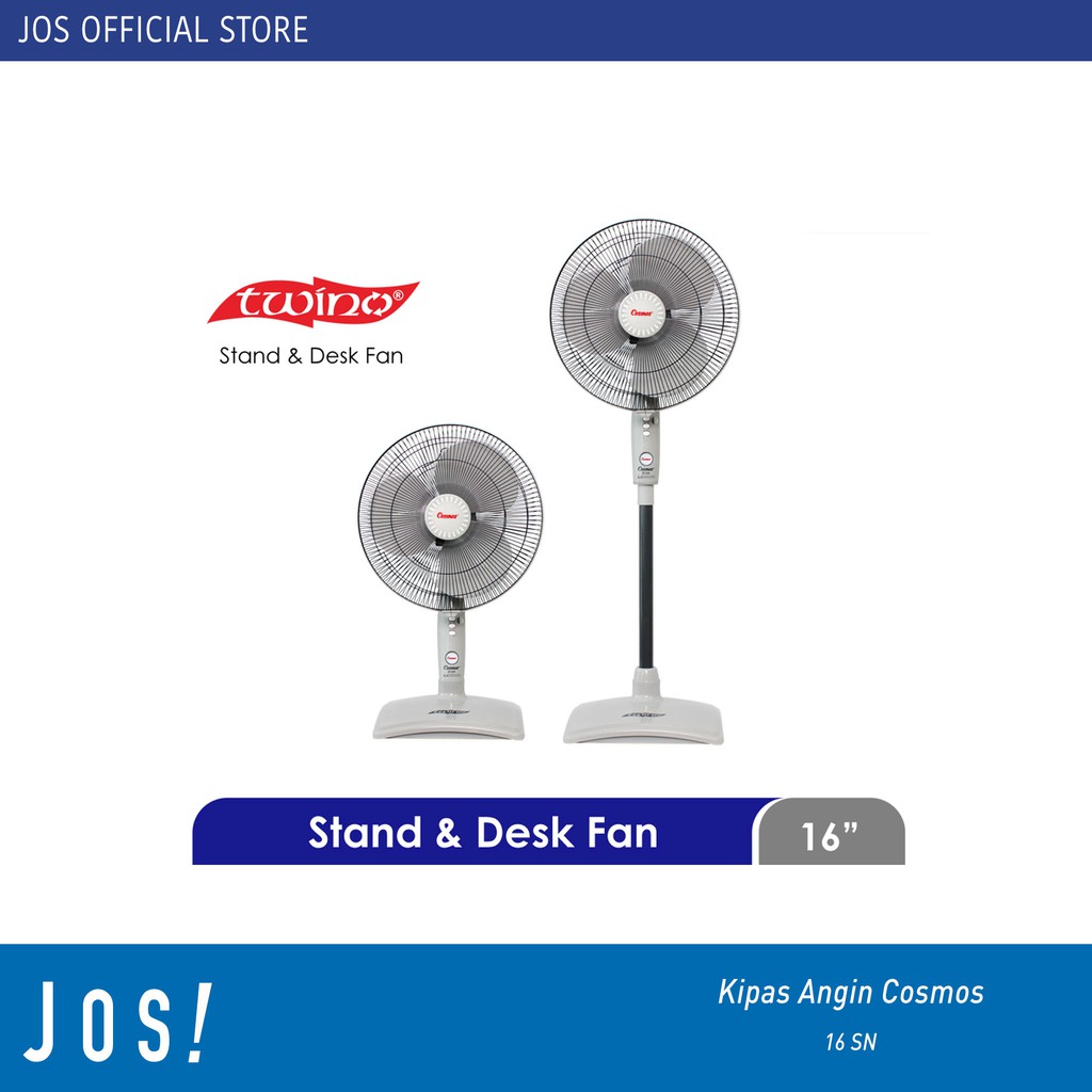 COSMOS KIPAS ANGIN 2in1 16SN TWINO & ONY [GOJEK ONLY