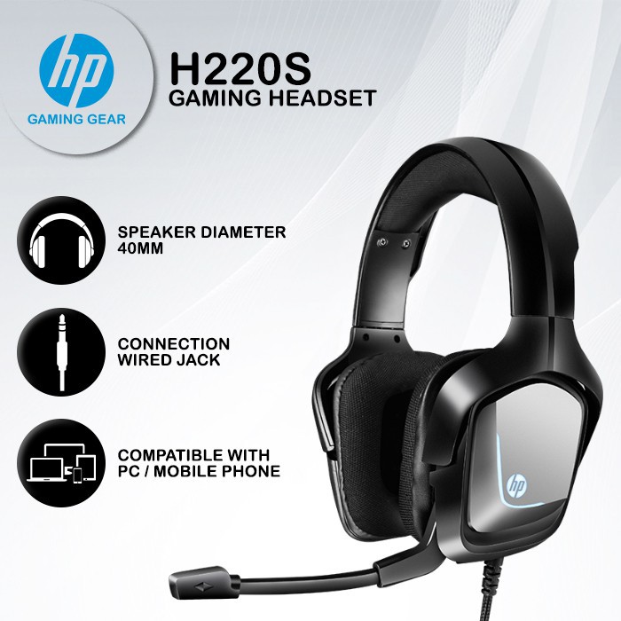 HP Headset Gaming H220S - Mobile / PC Headset With Single Jack