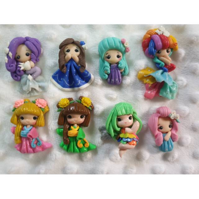 clay doll set