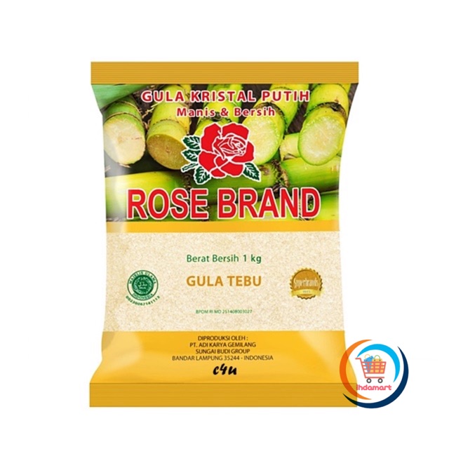 Gula Putih Rose Brand 1 kg