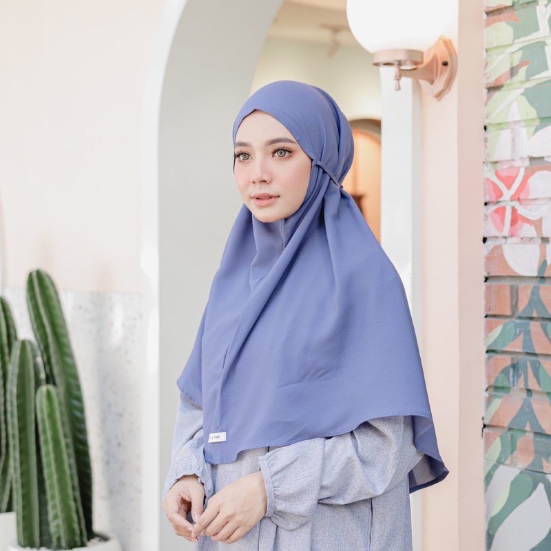 (75x90) Bergo Maryam PREMIUM JAHIT TEPI Keliling Ukuran Besar Dewasa