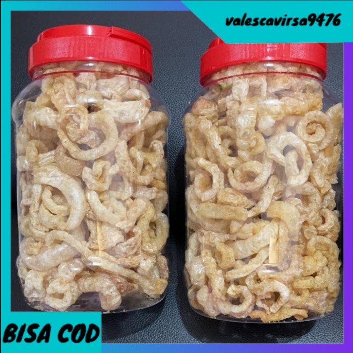 

⭐BISA COD⭐ Kerupuk Kulit Babi / cu jiu ca Spiral