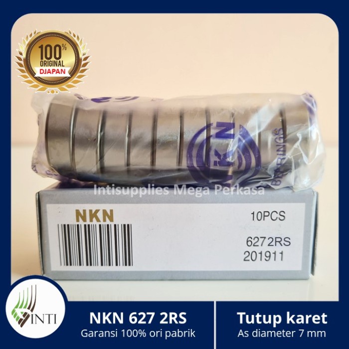 Bearing NKN 627 2RS asli laher